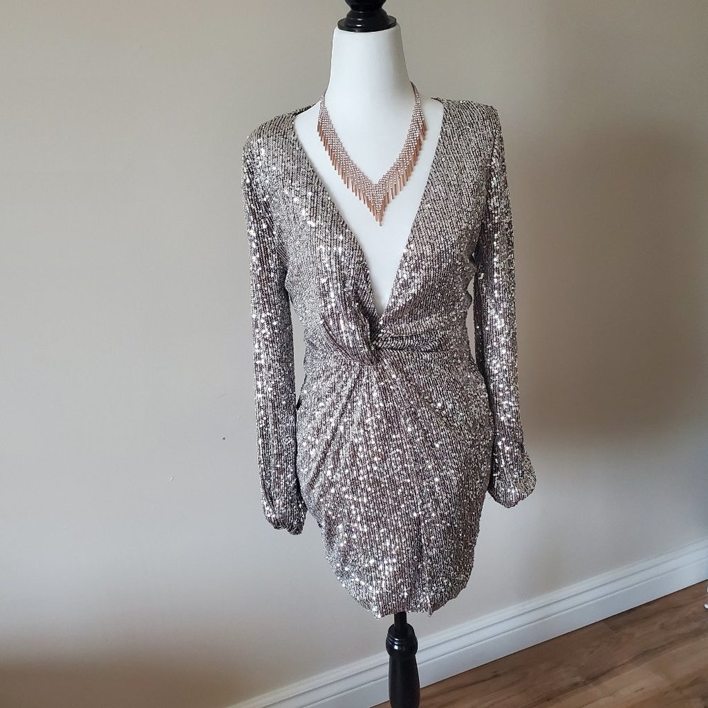 Fashion Nova Sequin Dress, new with tag